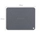 thumbnail image 5 of Large Silicone Pot Holder Square Thick Heat Insulation Pad Non-Slip Corrugated Kitchen Table Mat(White), 5 of 5