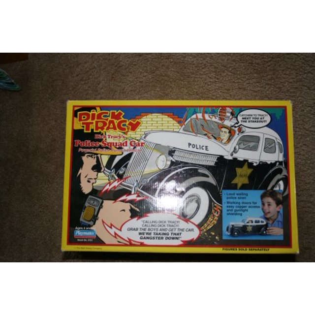 Coche patrulla de la policía de Dick Tracy de Playmates Playmates 43377057512