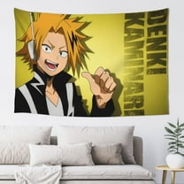 My Hero Academia Denki Kaminari Tapestry Wall Hanging Home Decoration Wall Blanket Dormitory Living Room Bedroom Backdrop Poster( 60x40inch)