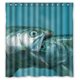 thumbnail image 1 of ABPHQTO Fish Kissing Cortina de ducha Cortina de ducha impermeable 160x180 cm, 1 of 2