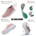 thumbnail image 4 of Women Slip on Walking Sneakers Breathable Athletic Tennis Casual Sports Shoes, 4 of 6