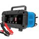 thumbnail image 3 of Cargador de batería de coche,Cargador de batería de coche inteligente completamente automático,Mantenedor de batería Carga rápida 12V 24V,con compensación de temperatura Camión de alta, 3 of 8