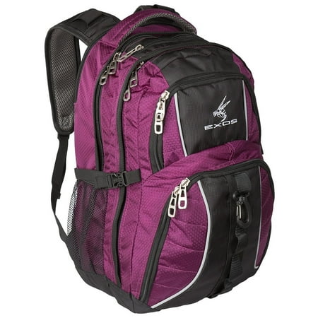 Backpack, (laptop, travel, school or business) Urban Commuter by (Purple/Black)