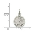 thumbnail image 3 of Sterling Silver Antiqued Baptism Medal, 3 of 3