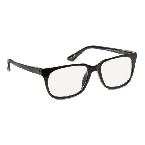 Equate Unisex Blue Light Glasses, Plastic Lens, Black Color - Walmart.com