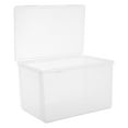 thumbnail image 2 of MOVTOTOP Transparent CD DVD Storage Box with Dustproof and Moistureproof Function for Organizing Comics, 2 of 8