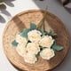 thumbnail image 4 of Ramo de rosas artificiales: 7 rosas artificiales realistas con tallos y hojas para ramos de boda, centros de mesa, fiestas, hogar, oficina y bricolaje. Diseño floral para residencia., 4 of 5