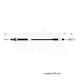 thumbnail image 2 of Cable Chicote Embrague Compatible Con Nissan Sentra 1.6L 1996 1997 1998 B12.B14.16V CAHSA Cable Chicote Acelerador, 2 of 6