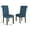 Purple#4, variant on Dining Chairs Leviton Solid Wood Tufted Asons Dining Chair, Set of 2, Tan,Fabric Dining Chairs
