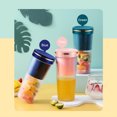 thumbnail image 2 of Yeacher 350mL Portable Juicer Electric Mixer Cup USB Smoothie Blender Shakes Handheld Fruit Vegetable Machine Milkshake Juicer for Outdoor Travel Office Home Baby Food, 2 of 7