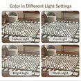 thumbnail image 7 of ODIKA 8'x10' Washable Area Rug Durable, Non-Slip Fall Framework Transitional Cream Field Repeating Beige Farmhouse for Living Room, Under Sectional, Family, 7 of 7