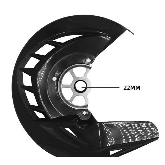 Hytrove Dirt Bike Brake Disc Protector Plastic For Motorcycle 1Pcs 12.18X10.41X1.97In