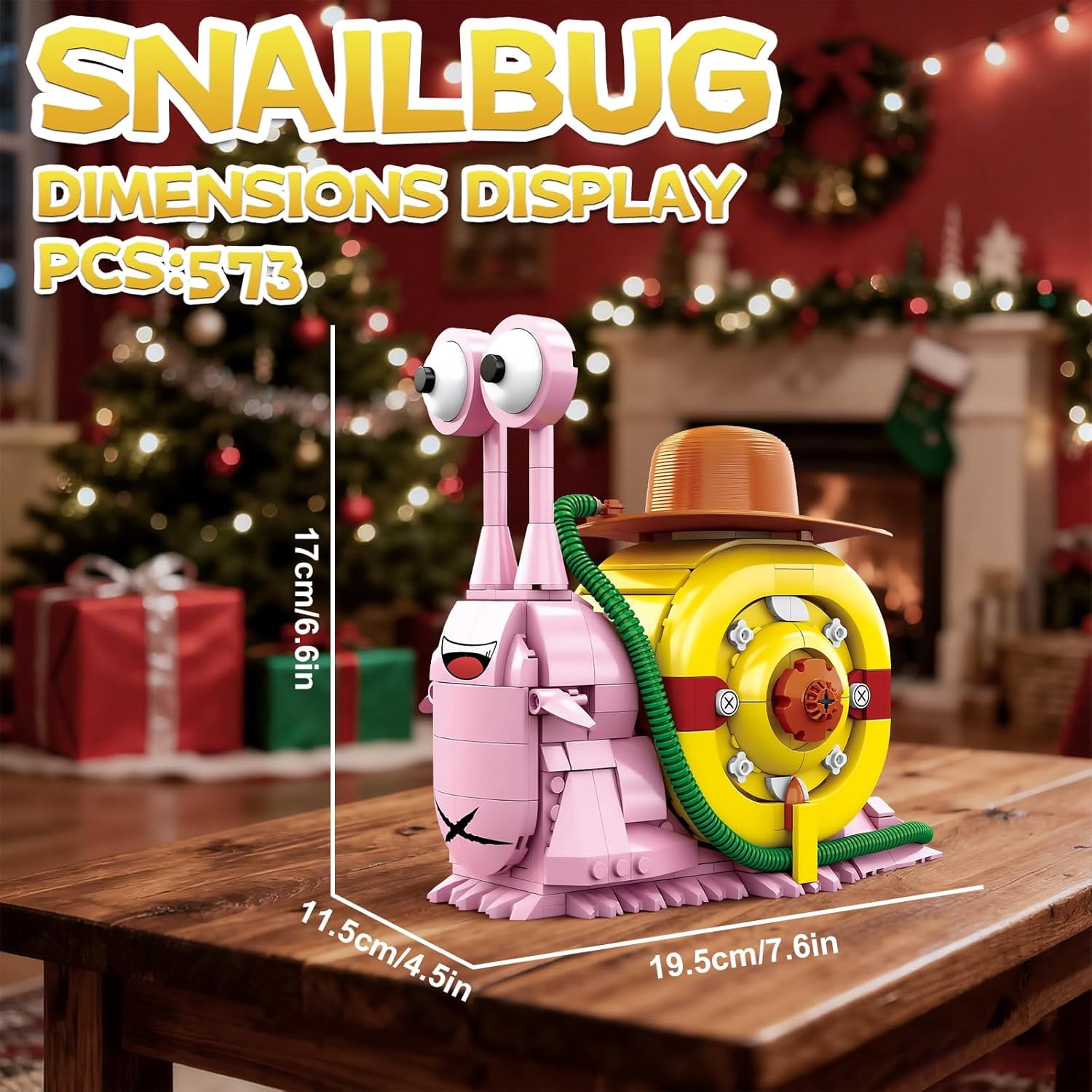 Transponder Snail Building Block Set 573 Pcs Anime Pirate Phone Bug Model Kit ,Straw Hat Hero Communicator Building Set Home Office Desk Aesthetic Decor Display