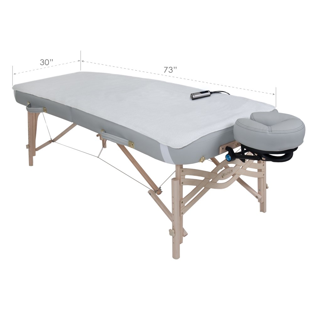 EARTHLITE Massage Table Warmer & Fleece Pad (2in1), 3 Heat Settings, 13ft Power Cord (New