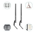 thumbnail image 3 of Television Rack Base Metal Durable Simple TV Stand Holder for Home Office Store (26-43inches, Small Size), 3 of 8