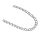 thumbnail image 5 of Collar de Cadena de Eslabones Cubanos Con Costra de Diamantes, Regalo de Joyería de Moda de Aleación de 16 Pulgadas, Brillante y Duradero, Adecuado para Cualquier Situación, 5 of 7