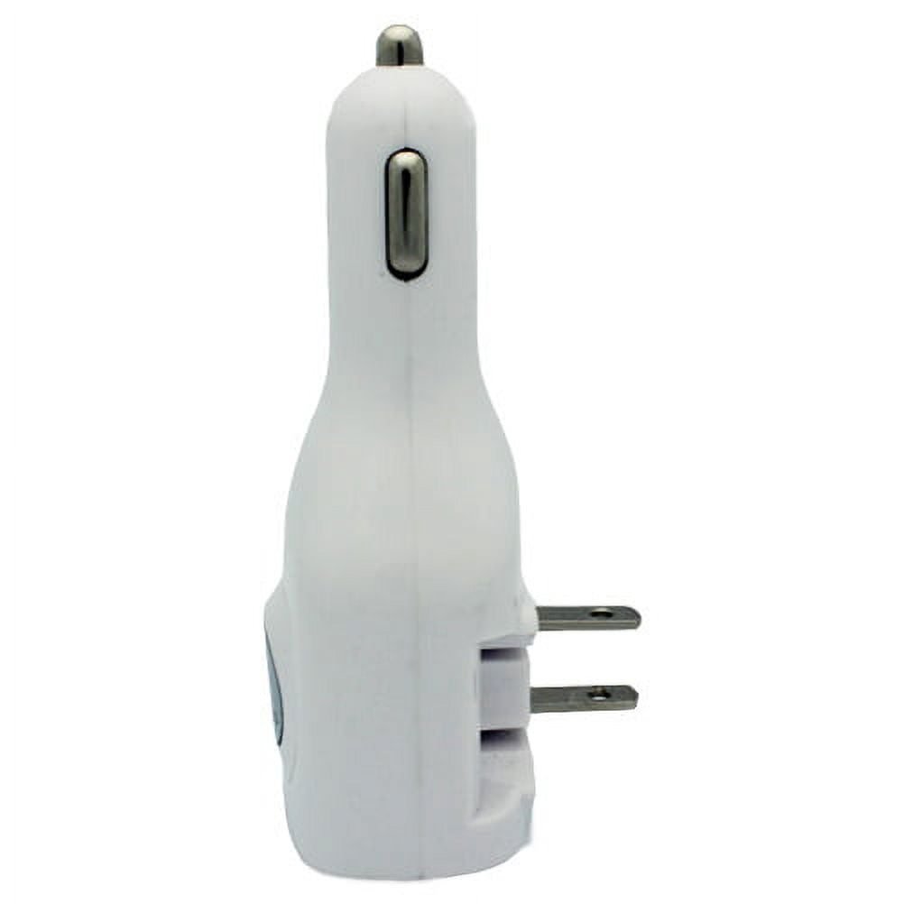 Retractable USB Cable w Car Home Charger Power Adapter Combo Y7A for Samsung Galaxy Tab S2 NOOK 8.0 (SM-T710) S6 Edge TabPRO 8.4 10.1 SM-T520 10.5 S 10.5 SM-T800 12.2 4 NOOK 10.1 (SM-T530)