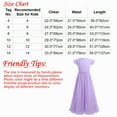 thumbnail image 3 of TiaoBug Kids Girls Flutter Sleeves Ruffle Chiffon Flower Girls Wedding Proms Formal Princess Dress, 3 of 7