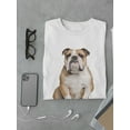 thumbnail image 3 of English Bulldog Chubby Sitting T-Shirt Men -Image by Shutterstock, Male 4X-Large, 3 of 4