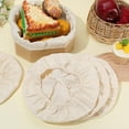 thumbnail image 3 of 6Pcs Bread Basket Liner Cloth 9 Inch Round Bread Proofing Basket Cloth Liner Baking Dough Basket Cover Natural Rattan Banneton Proofing Cloth for Sourdough Bakery Home Baking Supplies, 3 of 8
