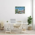 thumbnail image 2 of Stupell Industries Ocean Docks Suburb Streets Graphic Art Gray Framed Art Print Wall Art, Design by Carla Daly, 2 of 7