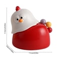 thumbnail image 3 of Rewenti Adorable Chick Shaped Toothpick Fruit Fork Combined Set Household Toothpick Storage Box, 3 of 6