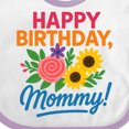 thumbnail image 4 of Inktastic Happy Birthday Mommy Boys or Girls Baby Bib, 4 of 4