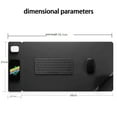 thumbnail image 3 of Charging Gaming Pad 15W, Water-Resistant Large Desk Mat with Nonslip Base for PC Laptop Computer, 3 of 9