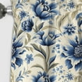 thumbnail image 2 of Designart "Victorian Ikat Elegance II" Floral Blackout Curtain Single Panel, 2 of 4