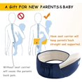 thumbnail image 4 of Adecuado para puerta, asiento delantero, puerta, asiento de cadera para bebé, portabebés, asiento para niños recién nacidos, asiento extraíble para bebés JM, 4 of 5