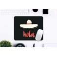 thumbnail image 4 of OTM Essentials Black Mouse Pad, Hola Red, 4 of 4