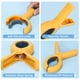 thumbnail image 4 of Pinzas para toallas de playa Gomedi, grandes, 13 cm, paquete de 8 para sillas de playa, 4 of 7