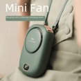 thumbnail image 4 of Ventilador de cuello perezoso sin hojas, mini ventilador de carga USB, ventilador de cuello de gran viento, ventilador de cintura, 4 of 5