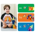 thumbnail image 3 of PICASSO-TILES Mini Diamond Magnetic Building Block, 100-Piece Set, 3 of 7