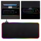 thumbnail image 1 of Alfombrilla de ratón colorida jixopn con base de goma antideslizante y brillante para juegos, 11 modos de luz, para teclado de ordenador y juegos de eSports., 1 of 8