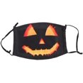 thumbnail image 1 of 1 Pc Halloween Pumpkin Masks Horrific Dust Proof with Strainer, 1 of 8