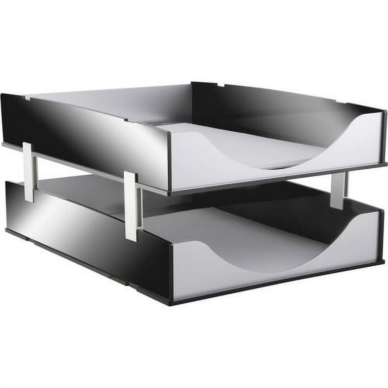 Kantek Sturdy Stacking Support - Acrylic - Silver Kantek Sturdy Stacking Support - Acrylic - Silver