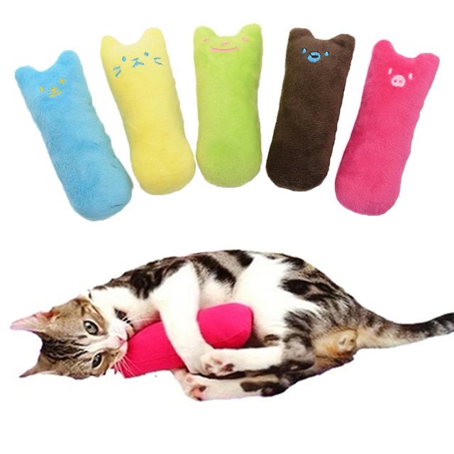 5 uds juguete con hierba gatera, juguete para masticar para gatos, juguetes con hierba gatera resistente a mordeduras para gatos, juguete para masticar con dentición para gatos con ratones d