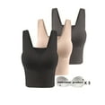 thumbnail image 2 of 3pcs Ribbed Tank Top  Comfort & Style Combined - Detachable Chest Pads for Maximum Comfort!, 2 of 7