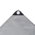thumbnail image 2 of vidaXL Bâche 650 G/m2 3x3 m Gris, 2 of 4