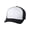 Black/ White/ Black, variant on 6511 Adult 6-Panel Trucker Cap (2 PACK)
