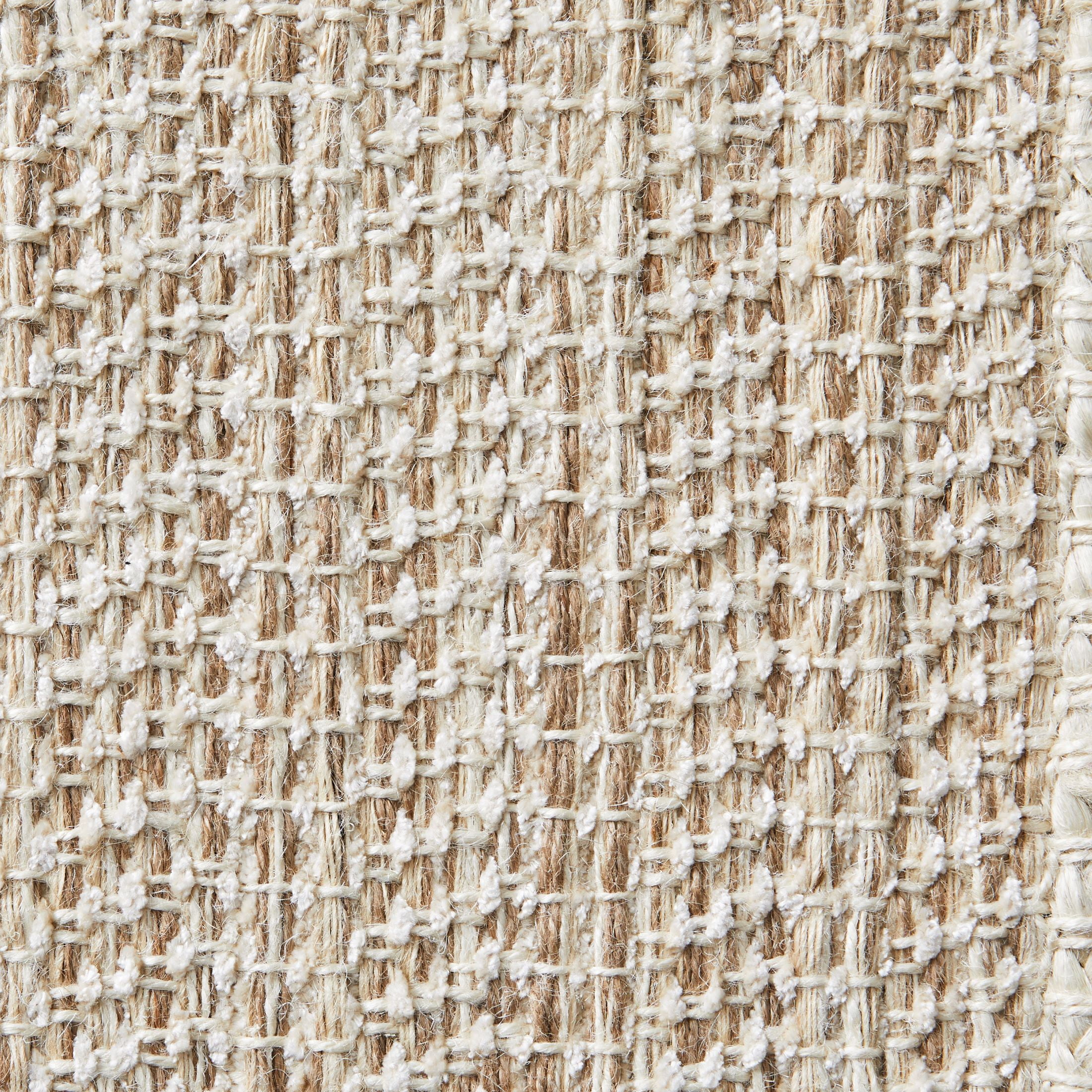(1 pack) Better Homes & Gardens Natural & Ivory Jute 14" x 19" Placemat - 14" x 19"