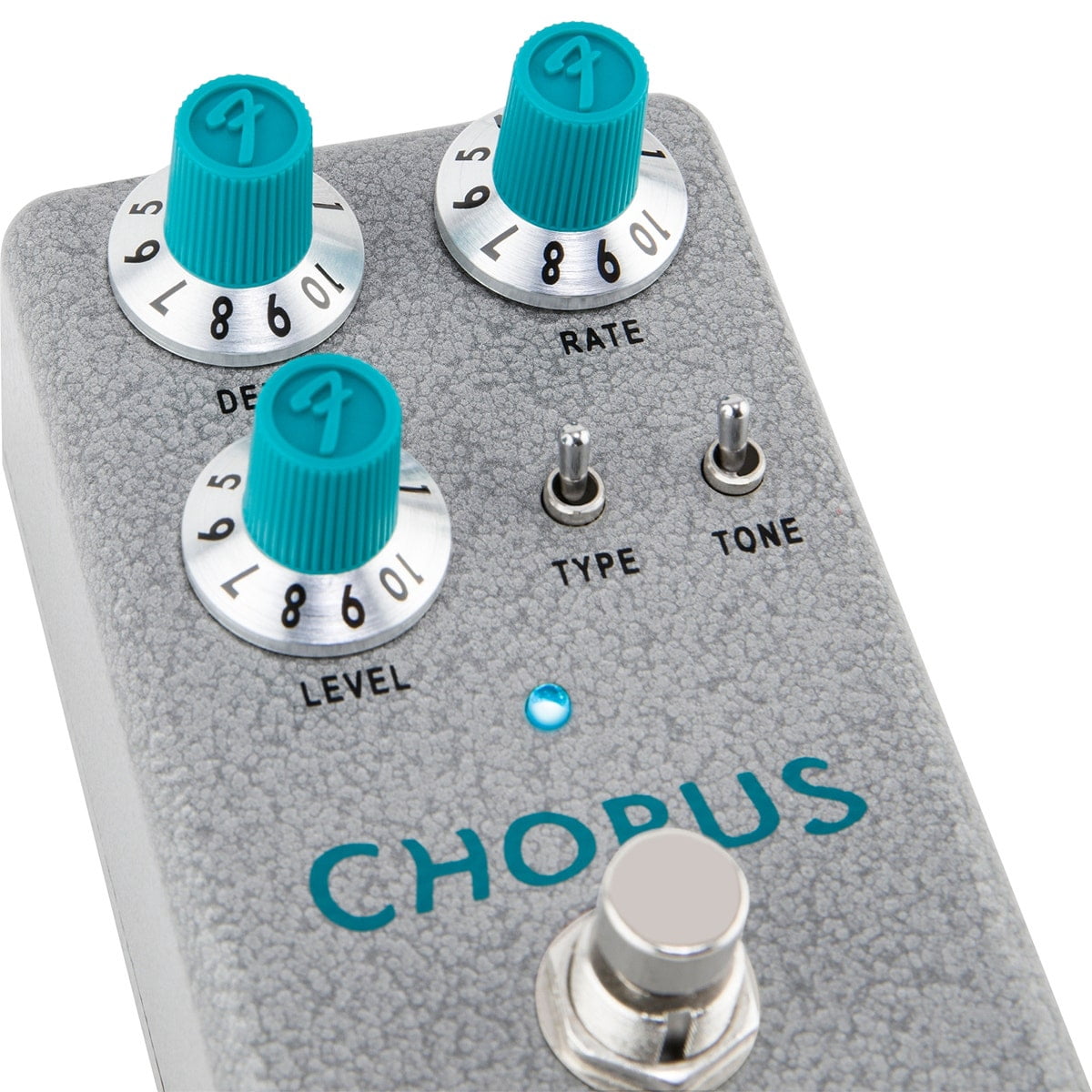 Genuine FENDER Hammertone  Chorus Pedal, Solid Aluminum Stomp Box #0234576000