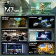 thumbnail image 3 of Hisense 65" M7 Series Mini-LED QLED 4K UHD Google Smart TV (65M7SG, 2026 Model) - Mini LED, Hi - QLED, Dolby Vision, HDR10+, Built-in Subwoofer, Game Mode Pro, AI Smooth Motion, Google Assistant, 3 of 17