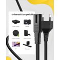 thumbnail image 4 of Cable de alimentación BRENDAZ EU a C7, paquete de 10, 1,8 m, 4 of 6