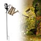 thumbnail image 5 of [Enchufe Tierra Hadas + Hervidor Grande] Solar Al Aire Libre Impermeable Césped Hierro Arte Enchufe Hada Hervidor Linterna Patio Jardín Paisaje Decorativa (D), 5 of 9