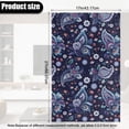 thumbnail image 6 of TSOVTHRID Bohemia Floral Print Sofa Headrest Cover 17x27in Non Slip Headrest Protector for Recline Chair Waterproof PU Leather Couch Head Rest Protector for Living Room, 3 Pieces, 6 of 7