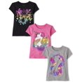 thumbnail image 1 of Camiseta The Children's Place para niñas de manga corta, paquete de 3, 7 a 8 años, 1 of 4