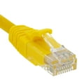 thumbnail image 4 of NavePoint Ethernet Patch Cable CAT6A, UTP, 24AWG, 0.5 Ft,  10 pack, Yellow, 4 of 4