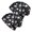 Pioneer Flower Floral Print Pattern-3, variant on Pioneer Flower Floral Print Pattern 2 Pack Slouchy Beanie Hat, Outdoor Running Hat with Stretchy Fabric & Soft Texture, Stretchy Polyester Gifts for Unisex Men Women